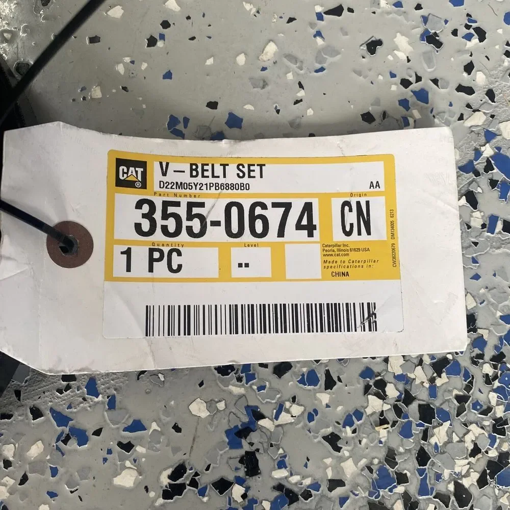 Genuine CAT  V-Belt Set‎ 355-0674 1 Piece New